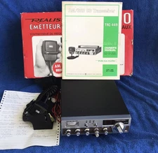 Realistic TRC 449 40 AM/SSB CB Radio Works No Mods Taiwan D858 Chip Original Box