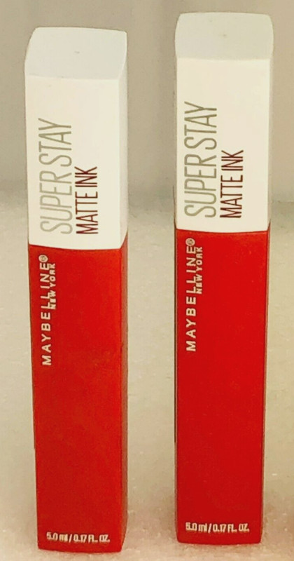 (2) MAYBELLINE SUPERSTAY Matte Ink Liquid Lipstick - #320 INDIVIDUALIST *RARE