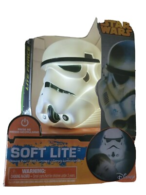   Disney Star Wars Stormtrooper Soft Lite Night Light by Tech 4 Kids New VHTF