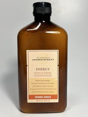 Bath & Body Works Aromatherapy Energy Orange Ginger Conditioner ~ 16 oz ~ New