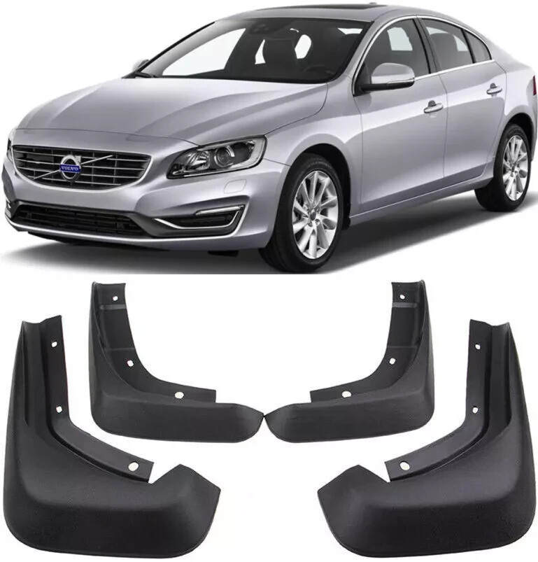 2011-2018 Volvo S60 Front & Rear Splash Guards - Set of 4 Mud Flaps
