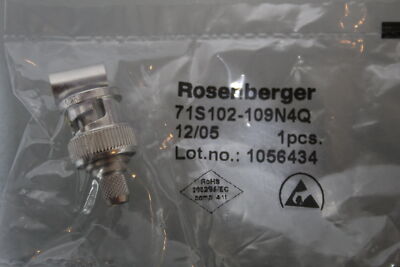 9x Rosenberger Stecker 71S102-109A4 (C5937-R6)