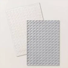 Cane Weave 3D Stampin Up Embossing Folder NEW 160580
