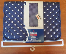 NEW Reversible American Flag Table Runner by Celebrate Together