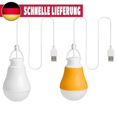 LED Portable Dormitory Reading Bulb USB Cold White Energy Saving Outdoor Light