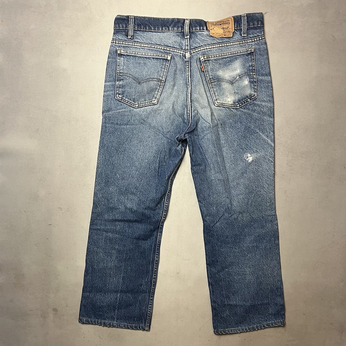 Vintage70s Levis 517 Orange Tab Denim Jeans 36x26 | eBay