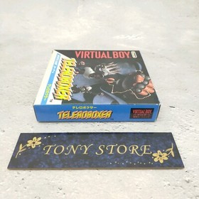 Virtual Boy TELEROBOXER Telero Boxer Nintendo Japan Action Adventure Battle Game