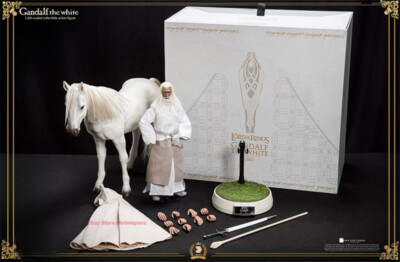 1/6 Asmus Toys The White Horse And Gandalf The Lord of the Rings