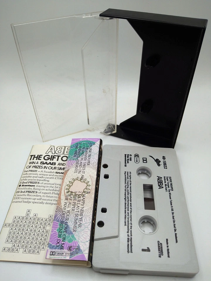 ABBA - Super Trouper - Cassette Epic 1980 EPC 40-10022 - Image 4 of 4