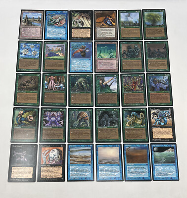 WotC Magic: The Gathering: Fallen Empires 187/187 Complete Set LP