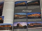 Burlington Northern Santa Fe 1996 Annual by Bill Shippen BNSF Pumpkin H1 SD70MAC — photo 7