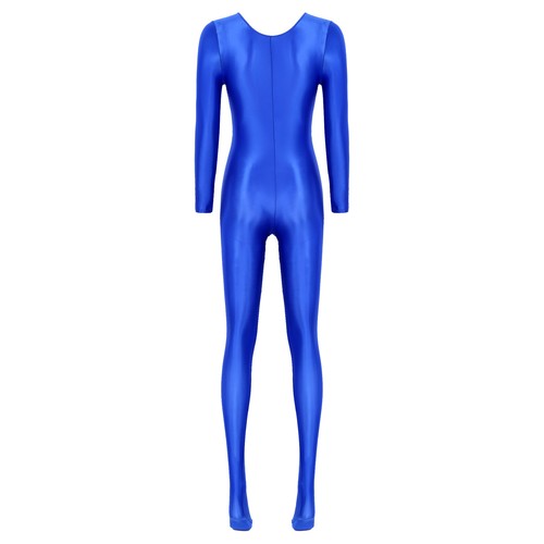 DE Damen Body Overall Einteiler Jumpsuit Langarm Ganzanzug Nylon Strumpfhose - Picture 15 of 66
