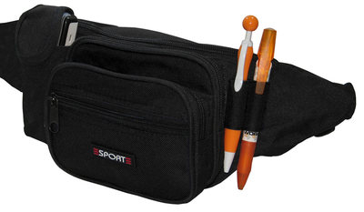 Marsupio Impermeabile Uomo Donna - Borsa A Tracolla Sportiva Con 5 Tasche - Ideale Per Corsa, Trekking E Viaggi - Foto 5