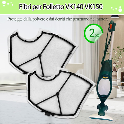 Kit Annuale 12 Sacchetti 2 Griglie Protezione Motore Vorwerk - Foto 11