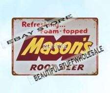 pub bar drink tavern man cave beer metal tin sign garage decor cottage kitchens