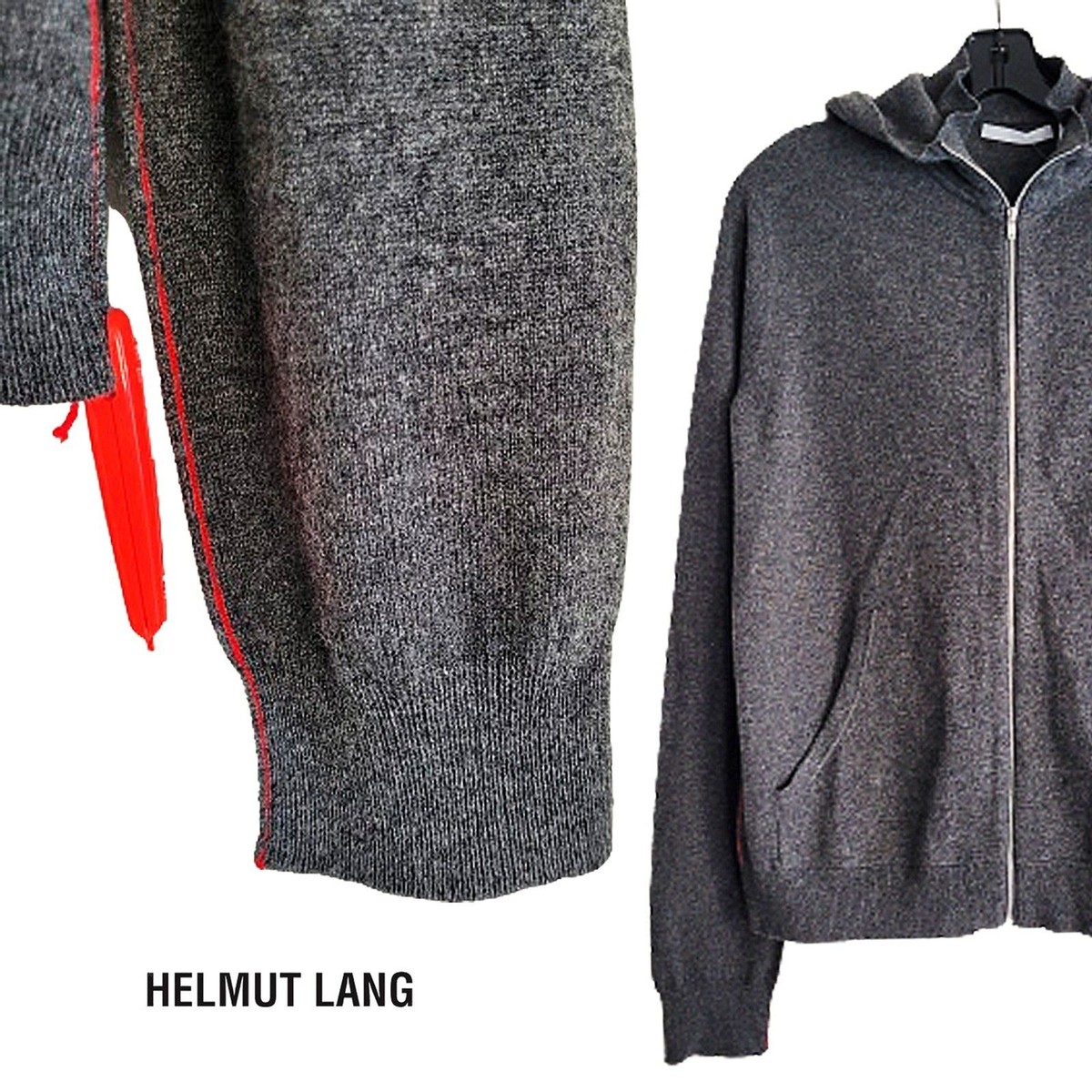ヘルムートラング HELMUT LANG HOOD CARDIGAN ヘルムートラング HELMUT LANG HOOD CARDIGAN