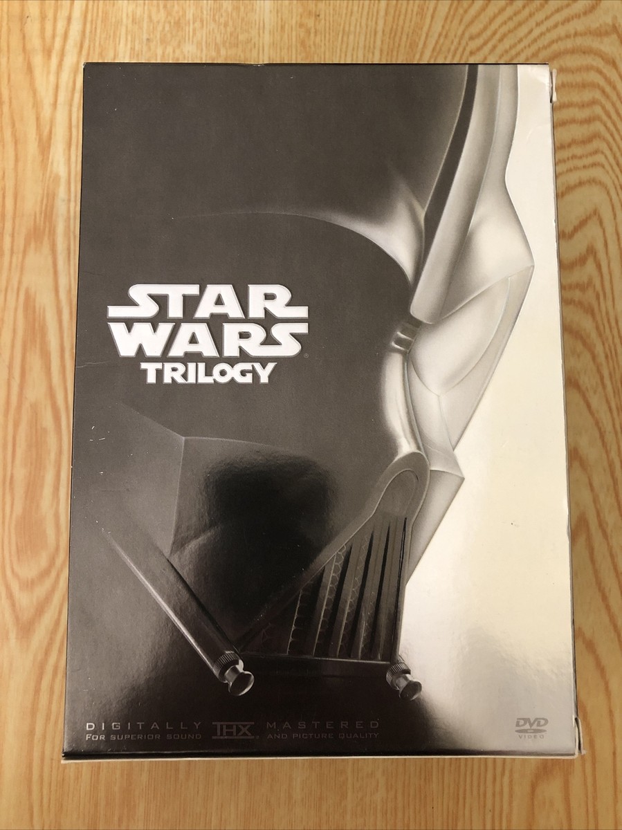 Star Wars Trilogy (DVD, 2004, 4-Disc Set, Widescreen Edition