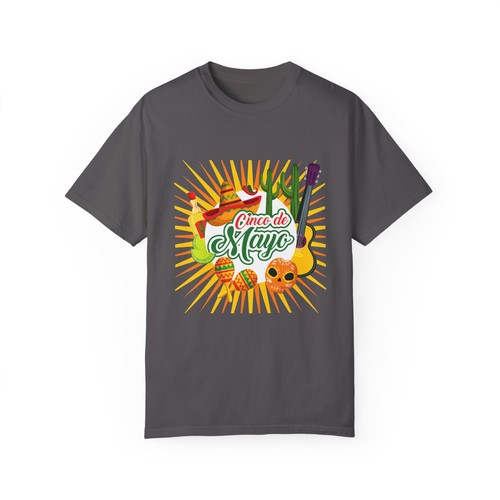 Cinco de Mayo Unisex T-Shirt | Colorful Mexican Fiesta Tee - Picture 162 of 213