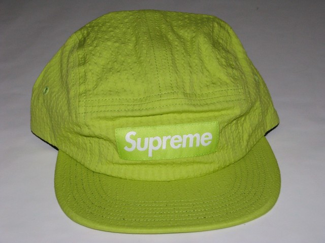 lime green supreme hat