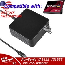 AC Adapter Charger For ViewSonic VA1655 VG1655 VX1755 Portable Monitor Power PSU