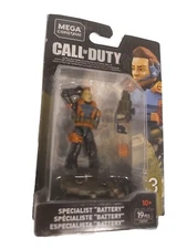2018 Mega Construx Call of Duty Specialist Battery Building Mini Series 3 New 