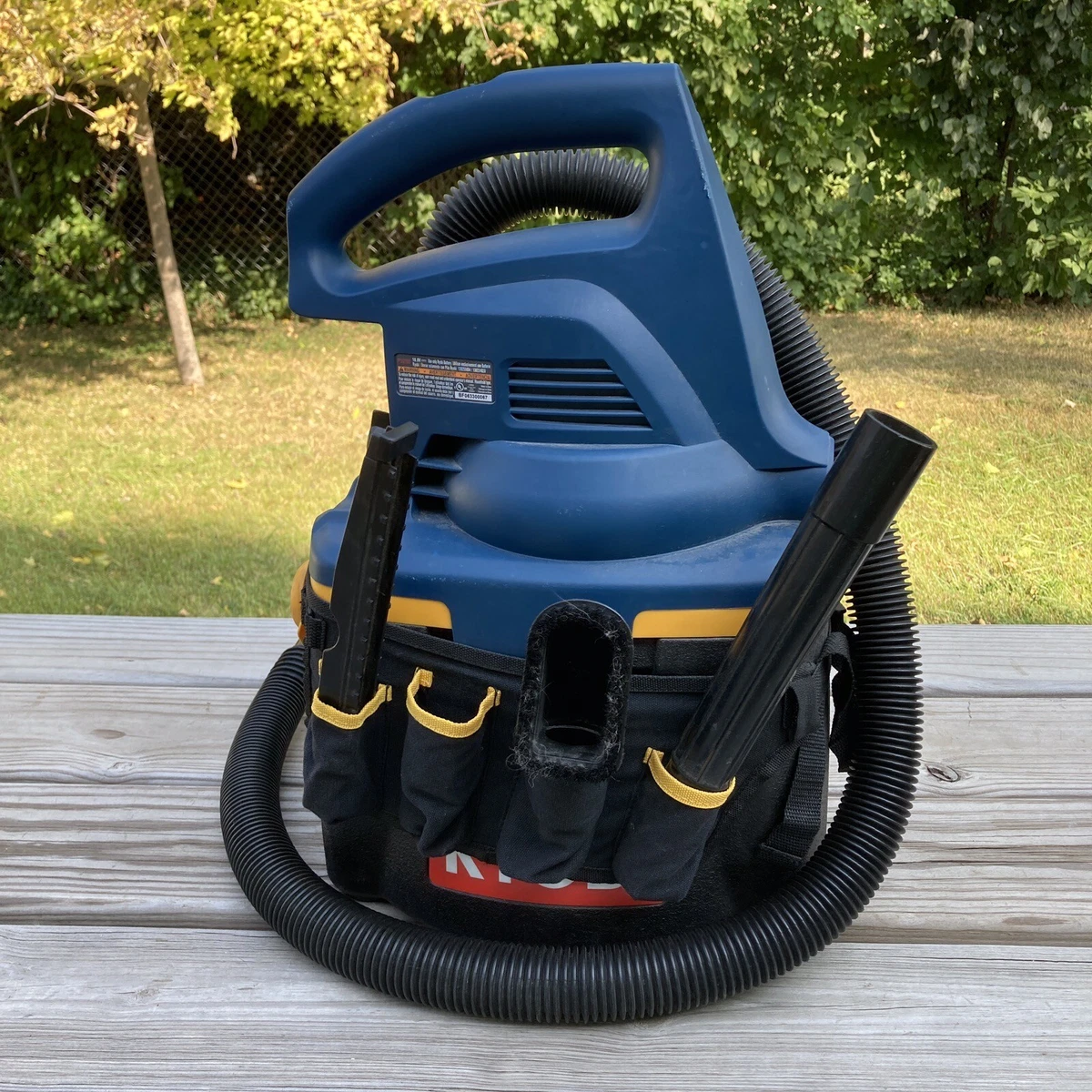 Wet dry vac ryobi deals