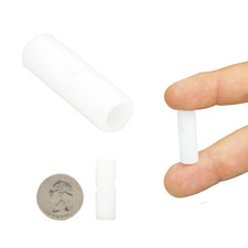 1000 puntas de vidrio - 10 mm - blanco - cigarrillos, cigarros, con pegamento rodante GlueGar 4 oz