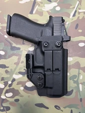 Black Kydex IWB CLAW Holster for Glock 48 MOS