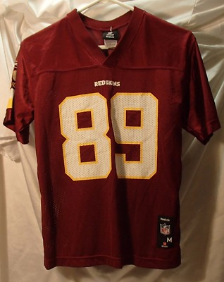 その他 NFL REDSKINS MOSS 89 Reebok Santana Moss Washington Redskins Reebok Football Jersey Youth Size