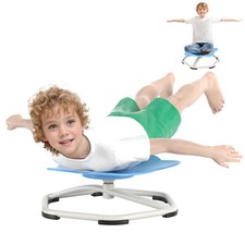 Sit+Spin 360°Sensory Spinning Seat Swivel Toy Kids Wobble Chair Stool US