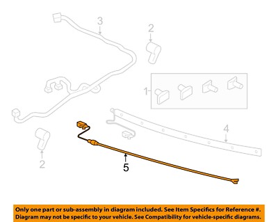 FORD OEM 13-23 C-Max Rear Bumper Bumper Components-Sensor CJ5Z14F680G