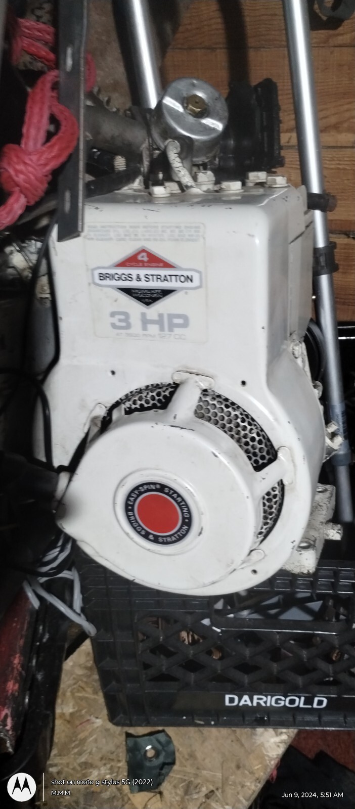 3.5 horsepower briggs and Stratton eBay