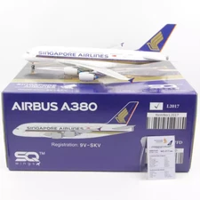 SQ Wings 1:200 Singapore Airlines AIRBUS A380 Diecast Aircraft Jet Model 9V-SKV