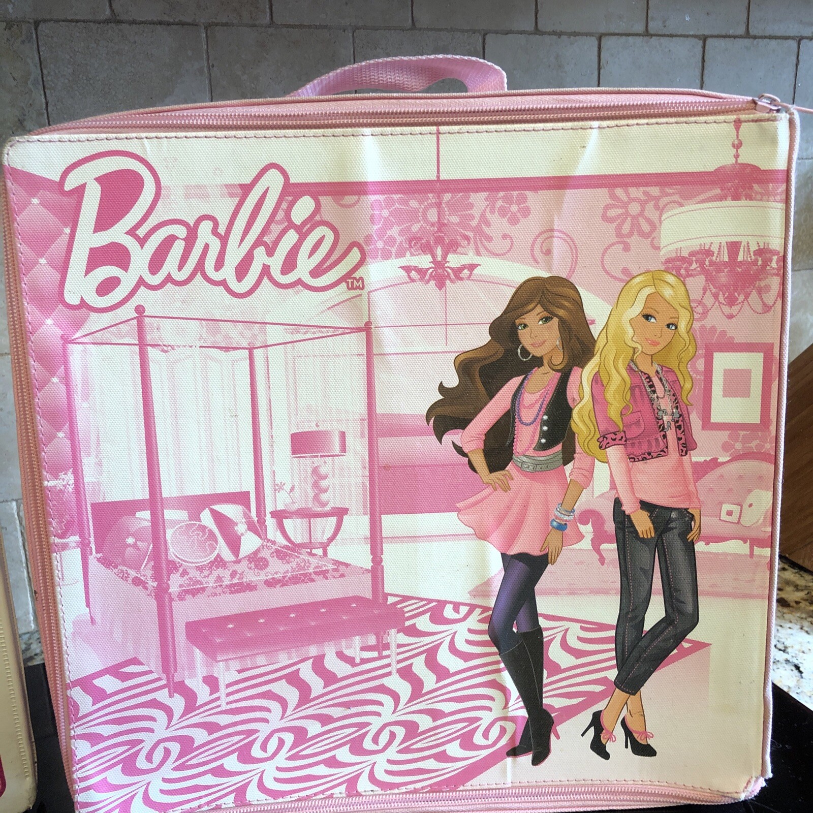 Two Vintage Barbie Cases Barbie Ken Skipper Storage eBay