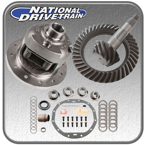 RING AND PINION, TIMKEN BEARING INSTALL KIT & EATON POSI GM 12 BOLT