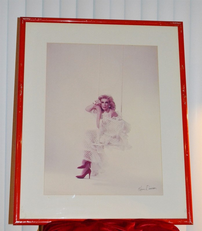 JOAN RIVERS vintage original RED SHOES 18 X 24 photograph signed by KENN DUNCAN