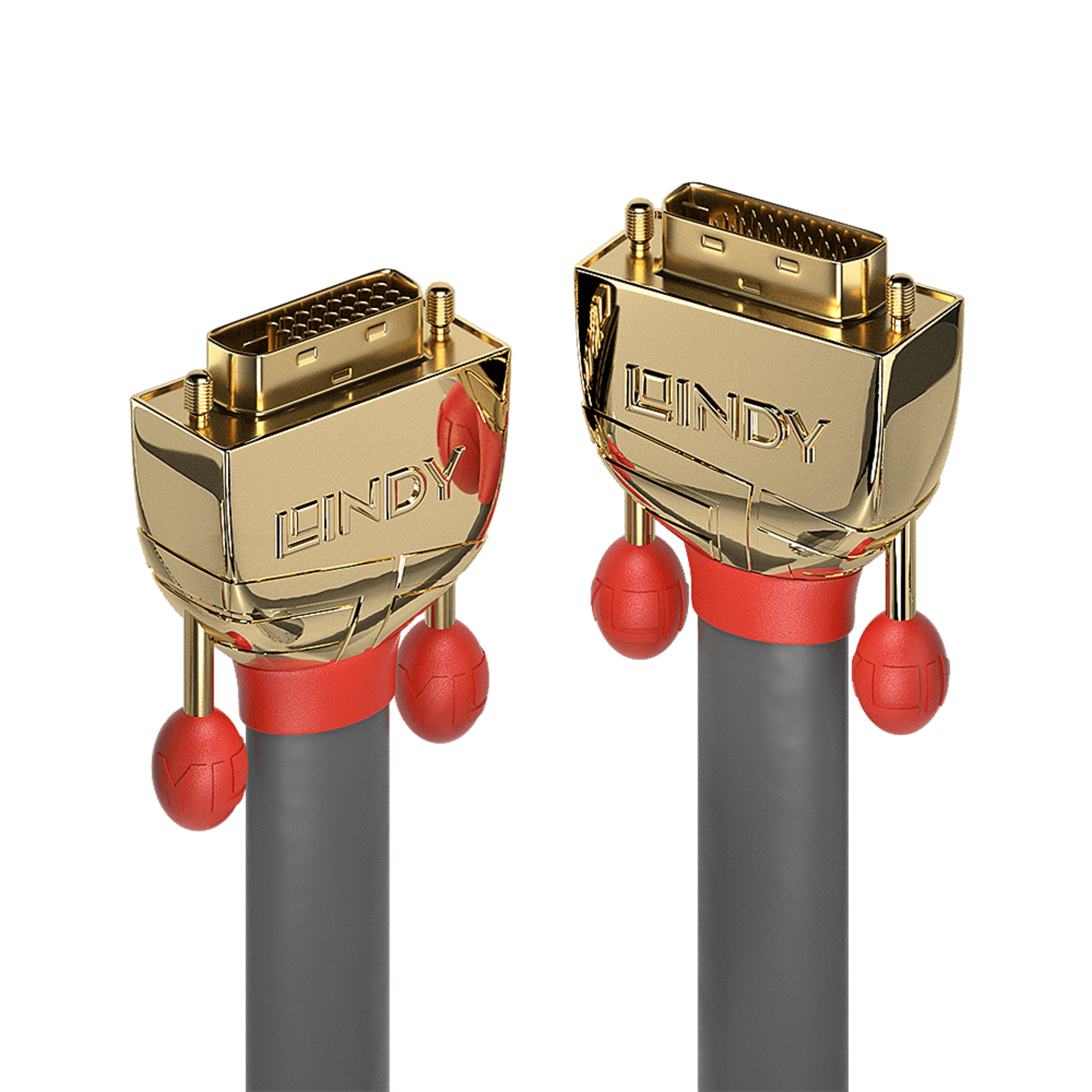 Lindy 36207 Cavo DVI-D Dual Link Gold Line, 15m
