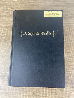 Carlos Castaneda~A SEPARATE REALITY~1971 1ST Edition HC 2nd Print