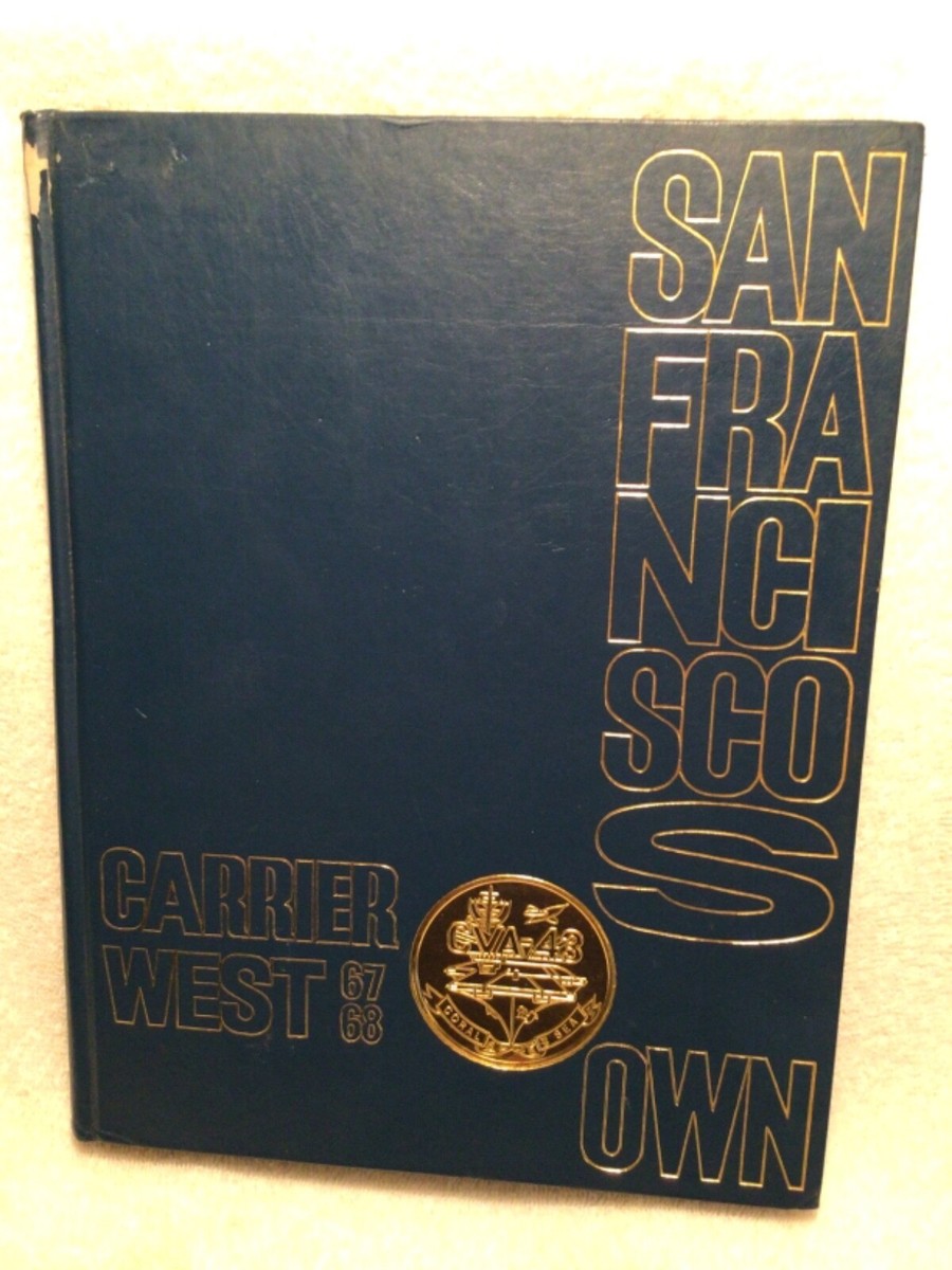 Western Pacific Cruise Book 1967-1968 USS Coral Sea CVA-43 San