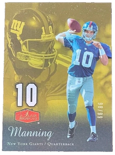 Upper Deck Eli Manning Football Sports Trading Cards