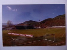 Pocztówka stadionowa, Estádio Municipal, Olot, U.E. Olot, Hiszpania, nr CECMD 3497-73