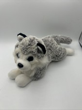 Animal WoAlley Plush Husky Dog Puppy Siberian Wolf 12" Toys R Us 2025 Collectibl