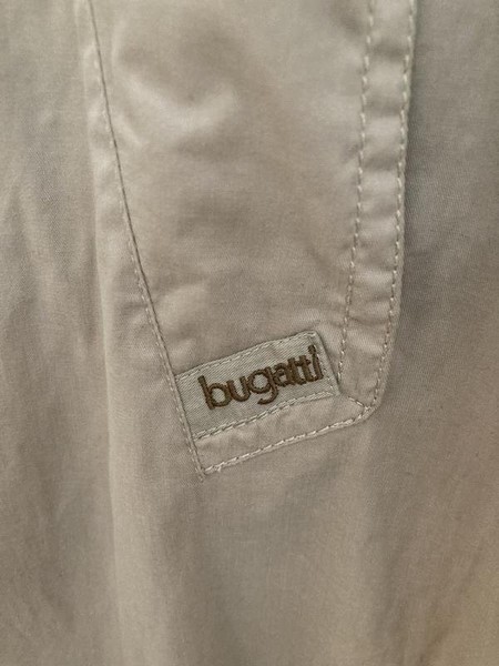 Men Bugatti Trench Coat Beige 46 / 3XL / 54 #6B9A