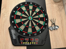 Elektronische Dartscheibe Dartboard Soundeffekte LED Anzeige 27 Spiele