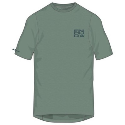 Endura Gravel Trikot Kurzarm Alltrack Ride Tech Sage Green Herren
