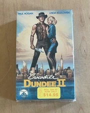 Adventure Romance Comedy CROCODILE DUNDEE 2 1988 New Sealed Betamax Paramount
