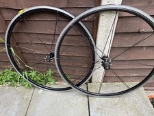 SHIMANO WH-R500 ROAD BIKE RIM BRAKE WHEELSET GOOD WORKING CONDITION