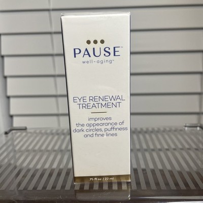 PAUSE Well-Aging Eye Renewal Treatment 0.75 oz NEW in Sealed Box