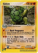 Golem 5/97 Holo Rare EX Dragon Pokemon Card 2003 NM