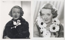 BETTE DAVIS -RE-STRIKE PHOTOS (5)CA 70'S-#6-PORTRAITS